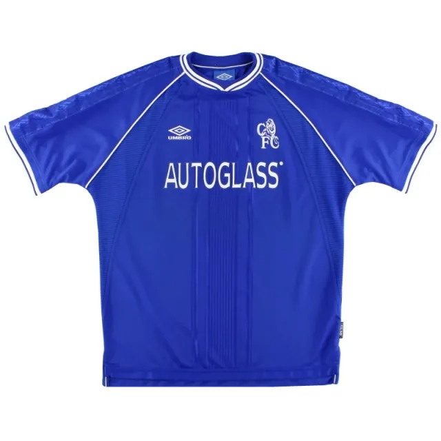 1999-01 Chelsea Umbro Home Shirt XL - Chelsea / Excellent / XL