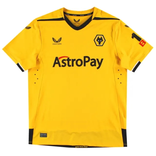 2022-23 Wolves Castore Pro Home Shirt *As New* XL - Wolves / As New / XL