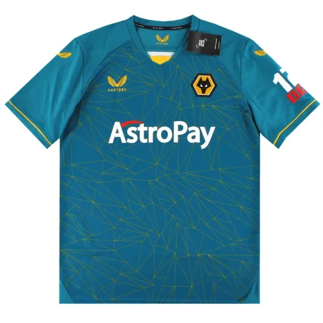 2022-23 Wolves Castore Away Shirt *w/tags* - Wolves / w/tags / Large