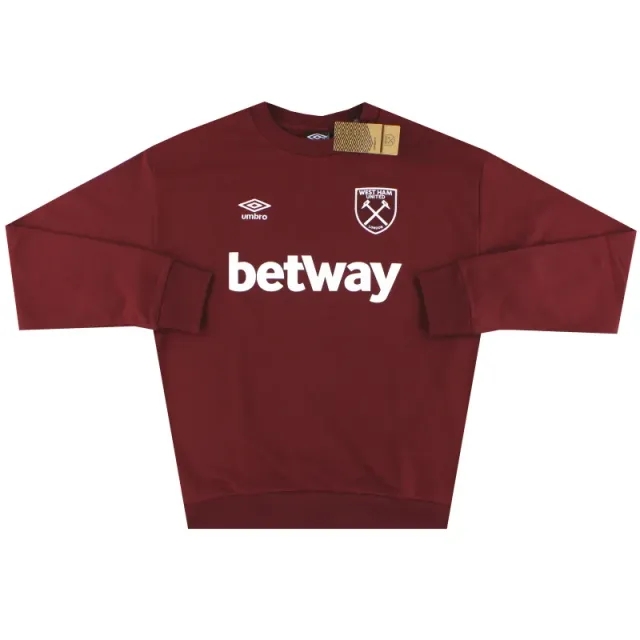 2023-24 West Ham Umbro Fleece Sweatshirt *BNIB* - West Ham / BNIB / Medium