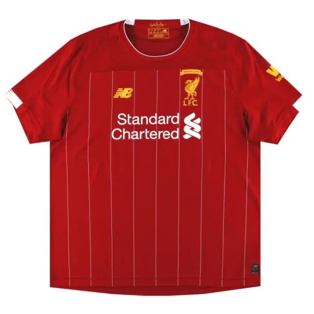 2019-20 Liverpool New Balance 'Madrid' Home Shirt *Mint* XXL - Liverpool / Mint / XXL