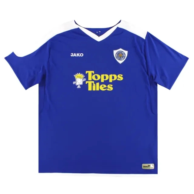 2007-09 Leicester Jako Home Shirt L - Leicester City / Excellent / Large