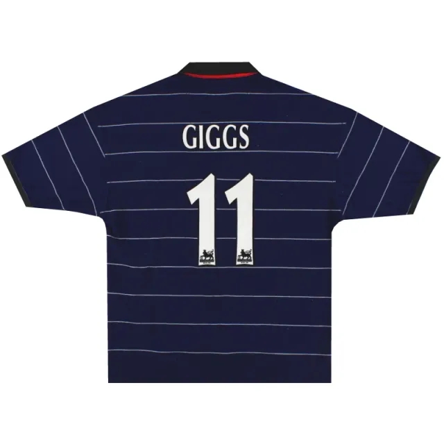 1999-00 Manchester United Umbro Away Shirt Giggs #11 M - Manchester United / Excellent / Medium