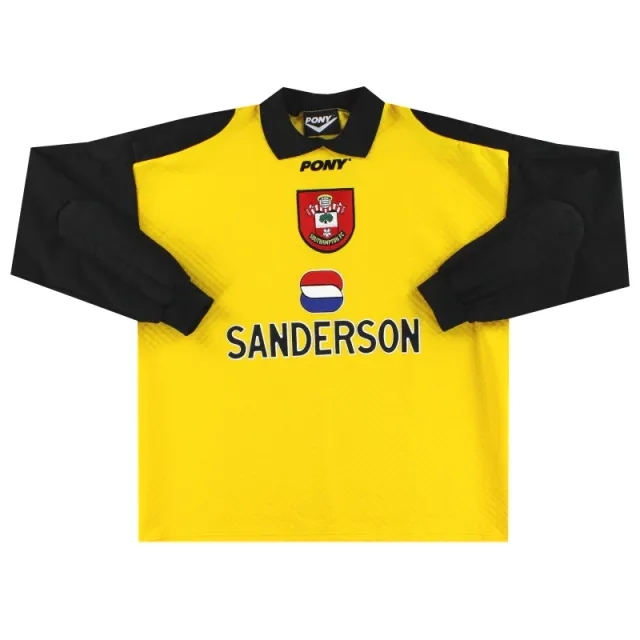 1995-97 Southampton Pony Goalkeeper Shirt *Mint* XXL - Southampton / Mint / XXL