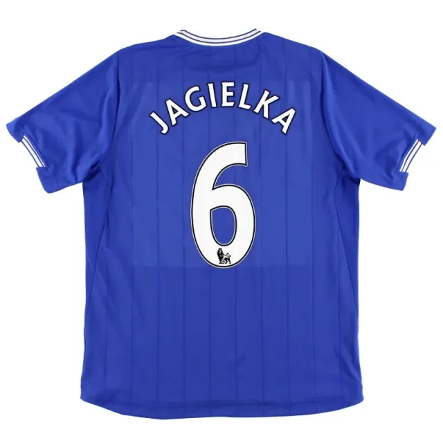 2009-10 Everton Home Shirt Jagielka #6 XL - Everton / Excellent / XL