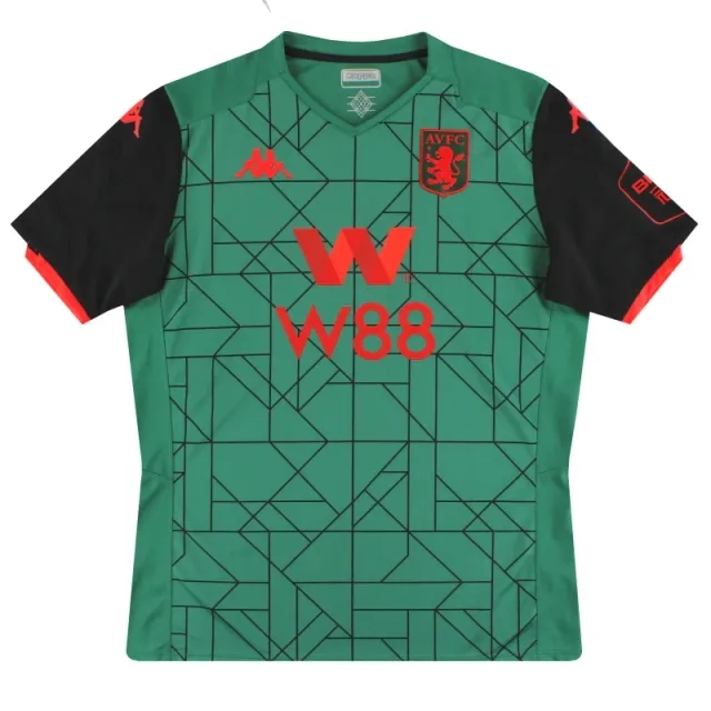 2019-20 Aston Villa Kappa Third Shirt M - Aston Villa / Excellent / Medium
