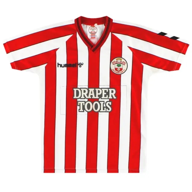 1989-91 Southampton Hummel Home Shirt Y - Southampton / Good / Youth