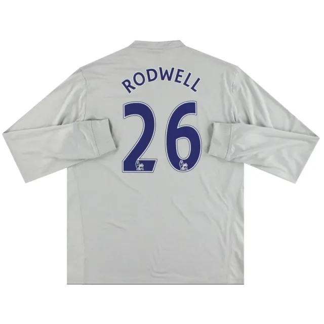2011-12 Everton Le Coq Sportif Third Shirt Rodwell #26 L/S XL - Everton / Excellent / XL