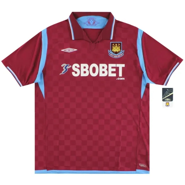 2009-10 West Ham Umbro Home Shirt *w/tags* XL - West Ham / w/tags / XL