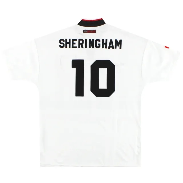 1997-99 Manchester United Umbro Away Shirt Sheringham #10 XL - Manchester United / Very good / XL