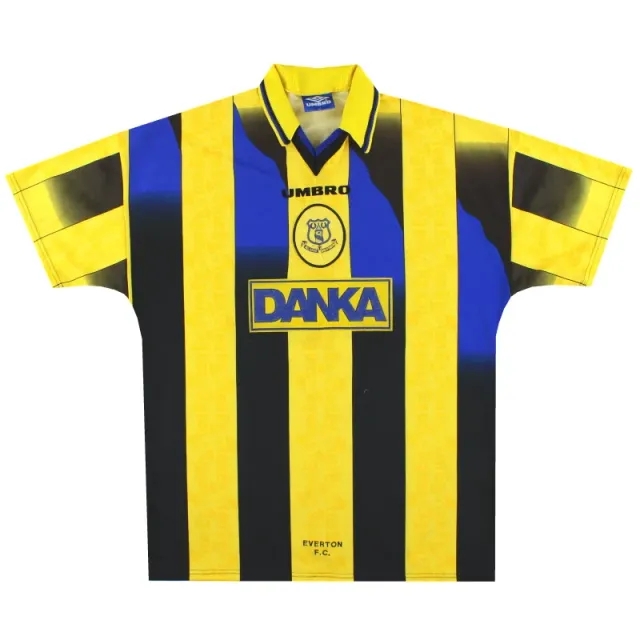 1996-97 Everton Umbro Player Issue Away Shirt #11 XL - Everton / Excellent / XL