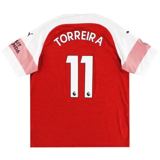 2018-19 Arsenal Puma Home Shirt Torreira #11 XL - Arsenal / Excellent / XL