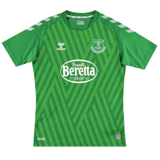 2021-22 Everton Hummel Reserve Away Goalkeeper Shirt #1 M - Everton / Excellent / Medium