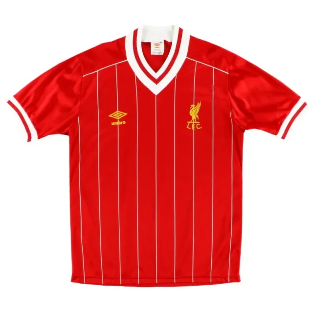 1982-85 Liverpool Umbro Home Shirt S - Liverpool / Excellent / Small