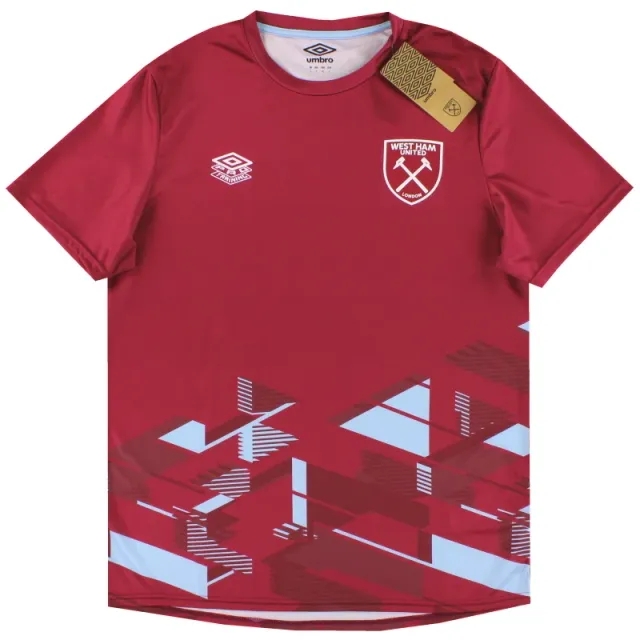 2023-24 West Ham Umbro Warm Up Shirt *BNIB - West Ham / BNIB / Large