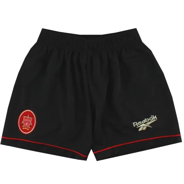 1996-97 Liverpool Reebok Away Shorts S - Liverpool / Excellent / Small