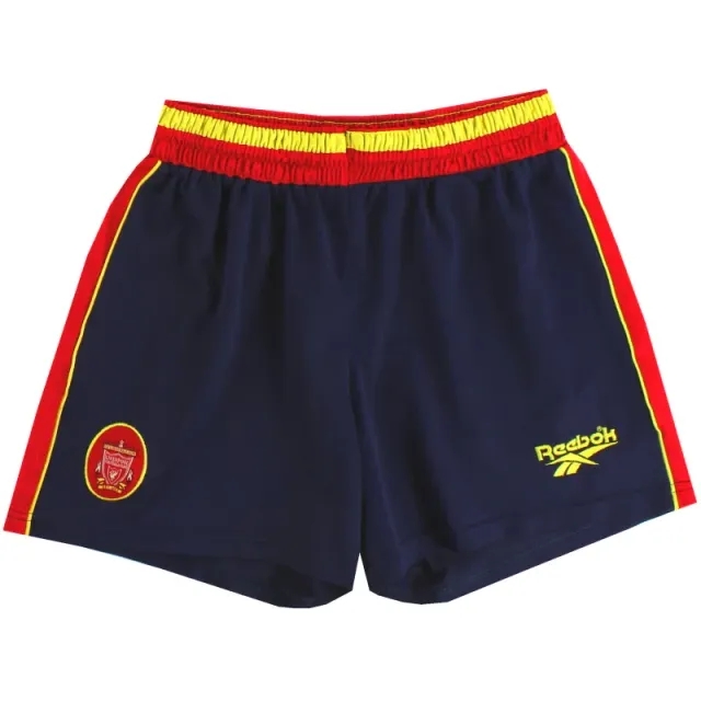 1997-99 Liverpool Reebok Away Shorts M - Liverpool / Excellent / Medium