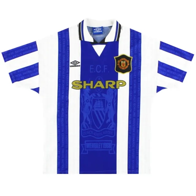 1994-96 Manchester United Umbro Third Shirt M - Manchester United / Good / Medium