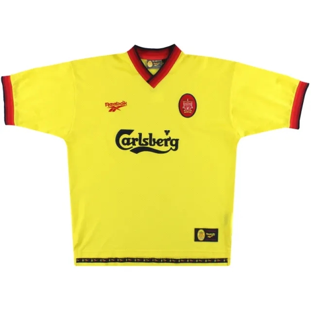 1997-99 Liverpool Reebok Away Shirt S - Liverpool / Excellent / Small