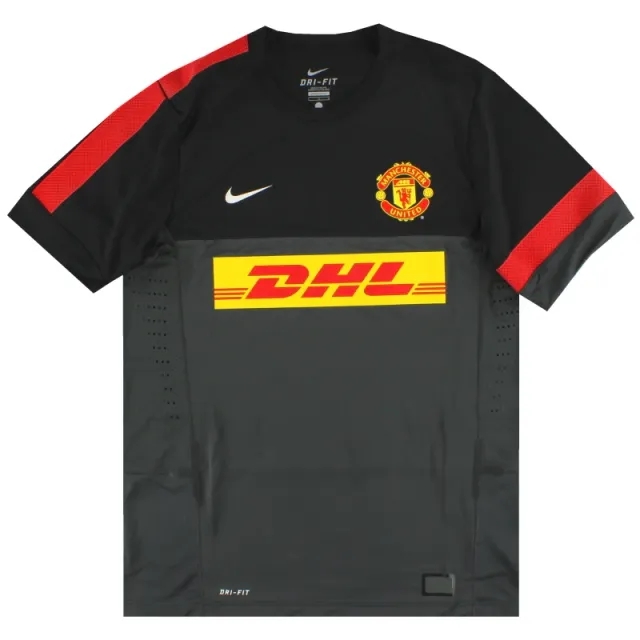 2012-13 Manchester United Nike Player Issue Training Shirt L - Manchester United / Excellent / Large