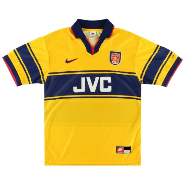 1997-99 Arsenal Nike Away Shirt *Mint* S - Arsenal / Mint / Small