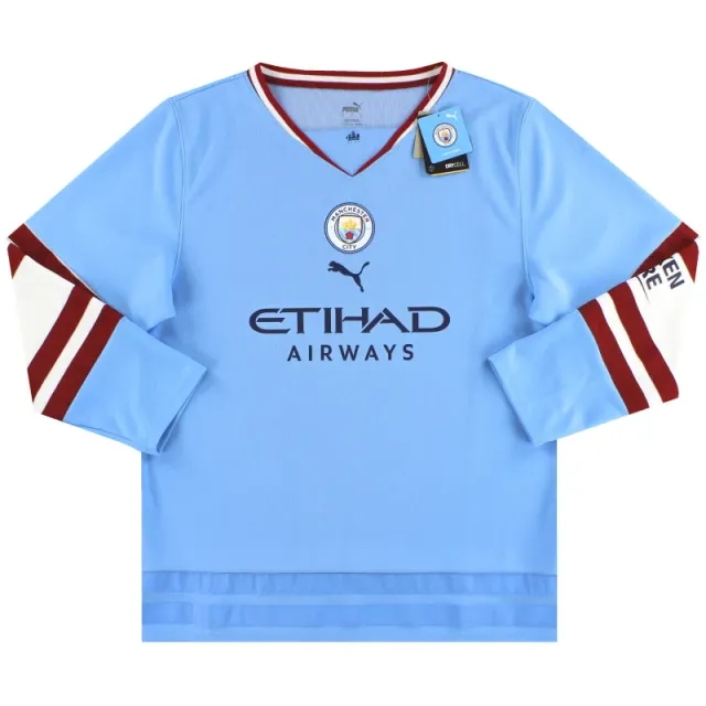 2022-23 Manchester City Puma Oversized Winter Jersey *BNIB* - Manchester City / BNIB / Large