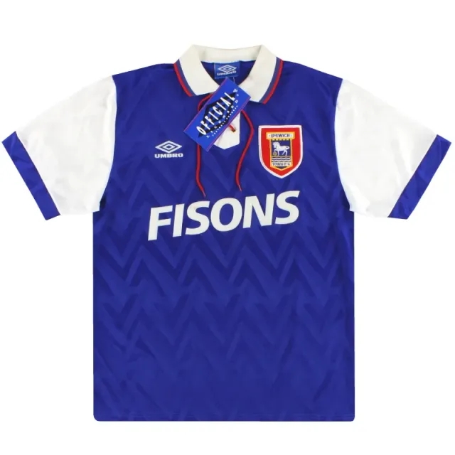 1992-94 Ipswich Umbro Home Shirt *BNIB* - Ipswich / BNIB / Large