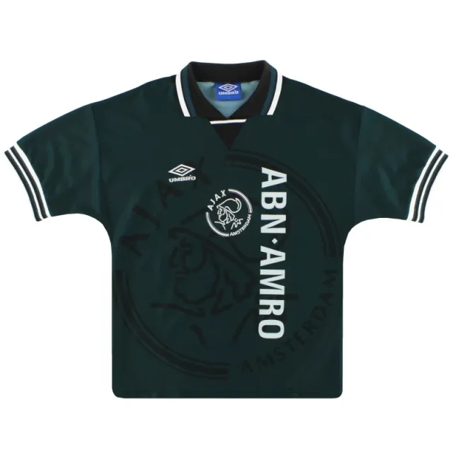 1995-96 Ajax Umbro Away Shirt Y - Ajax / Very good / Youth