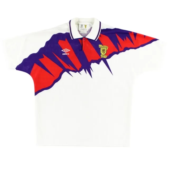 1991-93 Scotland Umbro Away Shirt XL - Scotland / Very Good / XL