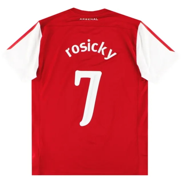 2011-12 Arsenal Nike '125th Anniversary' Home Shirt Rosicky #7 L - Arsenal / Excellent / Large