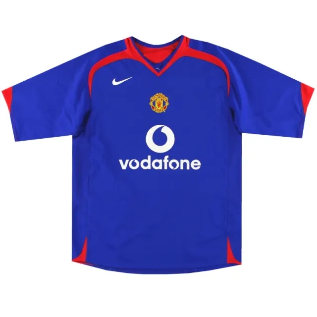 2005-06 Manchester United Nike Away Shirt S - Manchester United / Excellent / Small