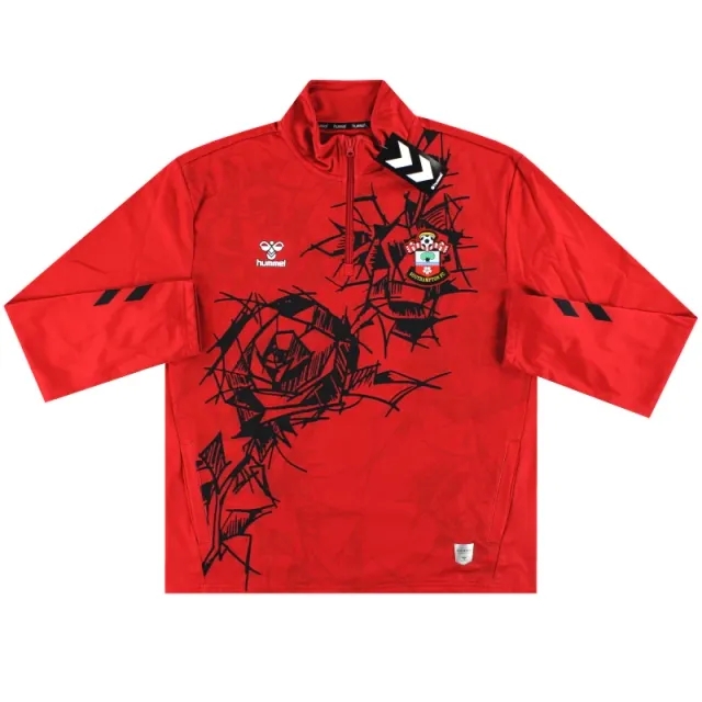 2023-24 Southampton Hummel 1/4 Zip Pre Match Top *BNIB* - Southampton / BNIB / Large