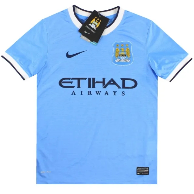 2013-14 Manchester City Nike Home Shirt *BNIB* XS.Boys - Manchester City / BNIB / Youth