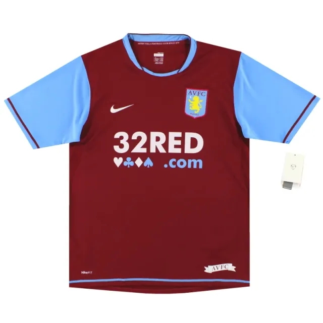 2007-08 Aston Villa Nike Home Shirt *BNIB* M - Aston Villa / BNIB / Medium