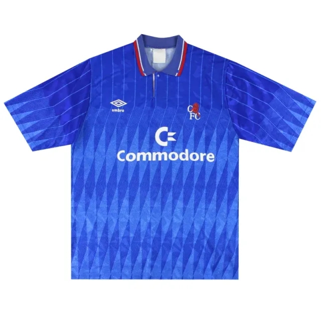 1989-91 Chelsea Umbro Home Shirt XL - Chelsea / Excellent / XL