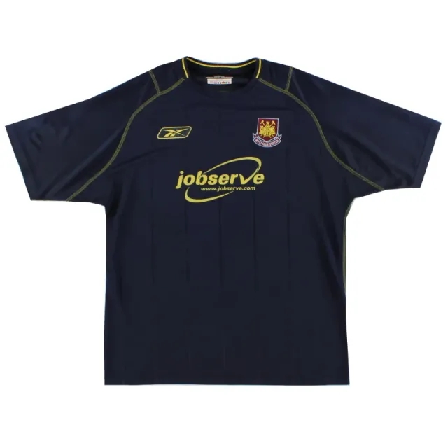 2003-04 West Ham Reebok Away Shirt *Mint* XL - West Ham / Excellent / XL