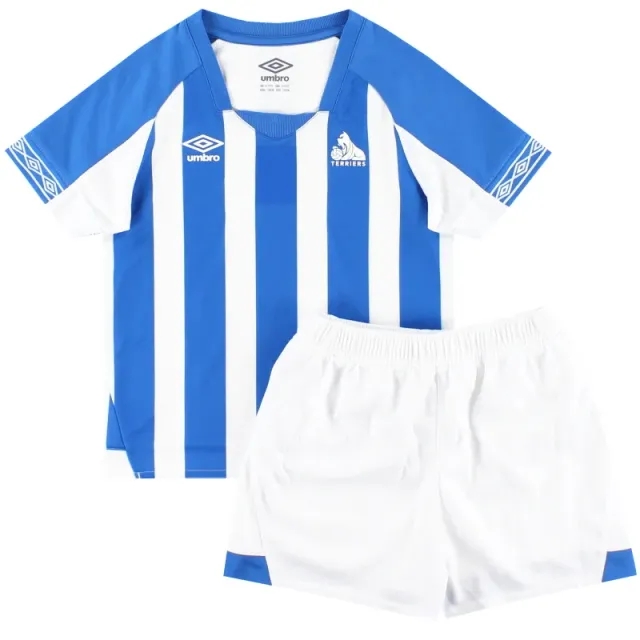 2018-19 Huddersfield Town Umbro Home Shirt and Shorts *w/tags* Y - Huddersfield Town / As New / Youth