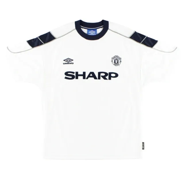1999-00 Manchester United Umbro Third Shirt *Mint* XL - Manchester United / Mint / XL