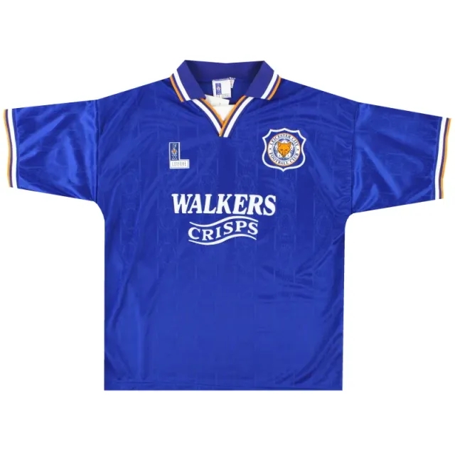 1994-96 Leicester Fox Leisure Home Shirt *w/tags* L - Leicester City / w/tags / Large