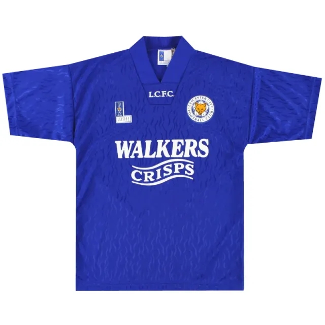 1992-94 Leicester Fox Leisure Home Shirt *w/tags* S - Leicester City / w/tags / Small