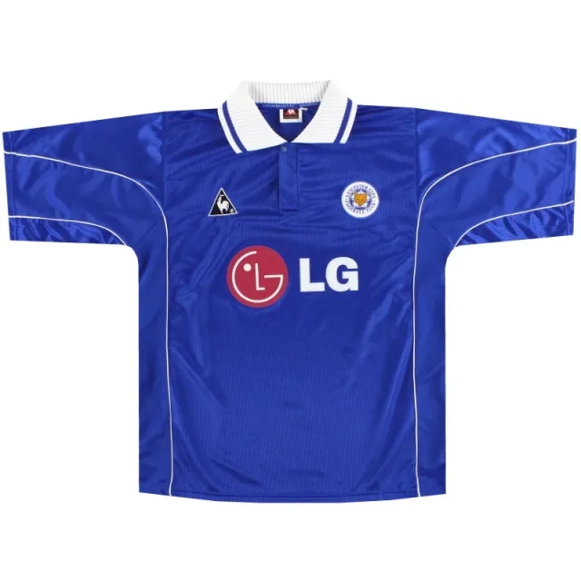 2001-02 Leicester Le Coq Sportif Home Shirt *As New* M - Leicester City / As New / Medium