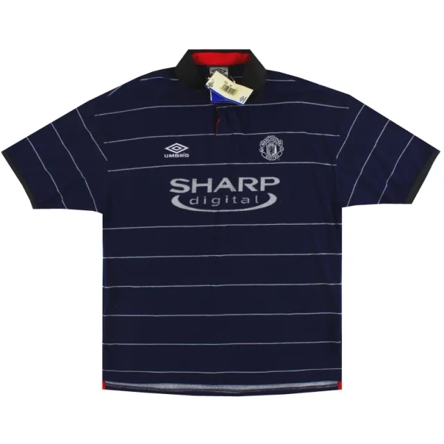 1999-00 Manchester United Umbro Away Shirt *w/tags* L - Manchester United / w/tags / Large