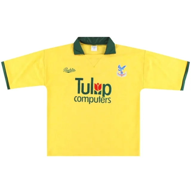 1991-92 Crystal Palace Bukta Away Shirt L - Crystal Palace / Excellent / Large