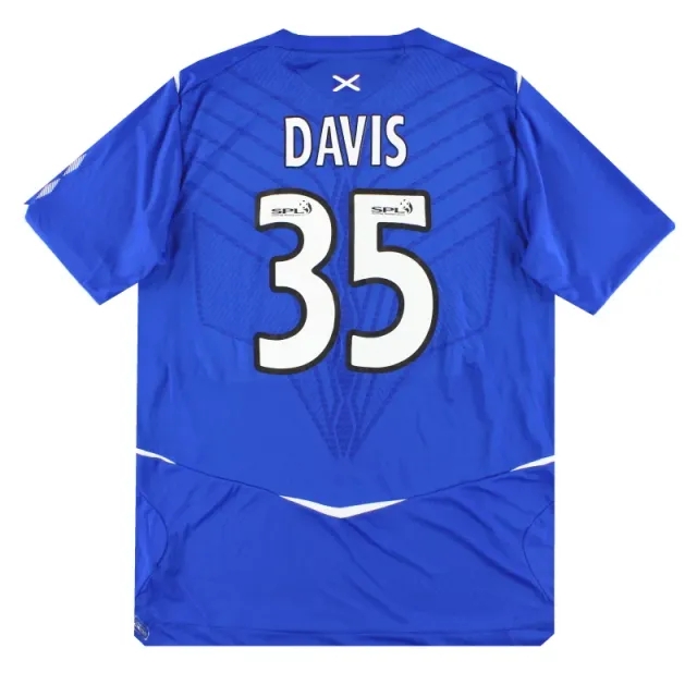 2008-09 Rangers Umbro Home Shirt Davis #35 *w/tags* L - Rangers / w/tags / Large
