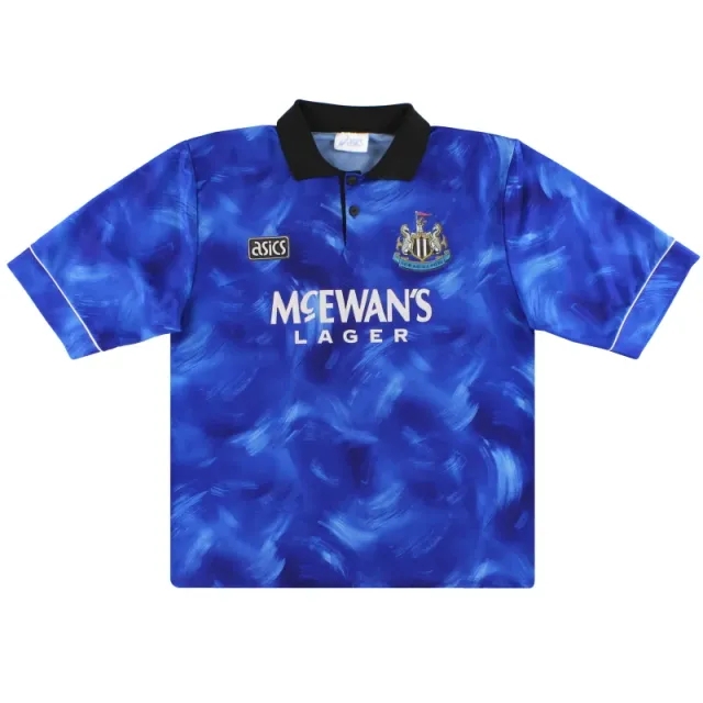 1993-95 Newcastle Asics Away Shirt XXL - Newcastle United / Excellent / XXL
