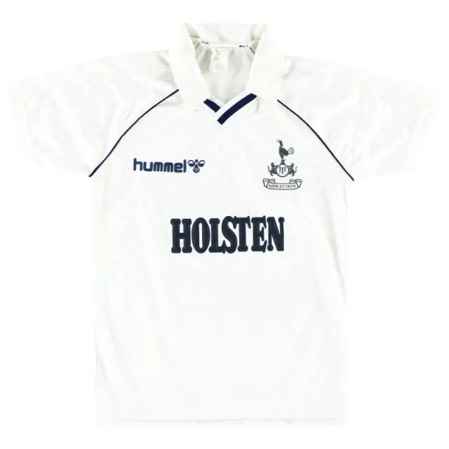1987-89 Tottenham Hummel Home Shirt L.Boys - Tottenham Hotspur / Excellent / Youth