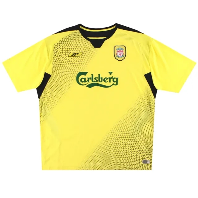 2004-06 Liverpool Reebok Away Shirt M - Liverpool / Very Good / Medium