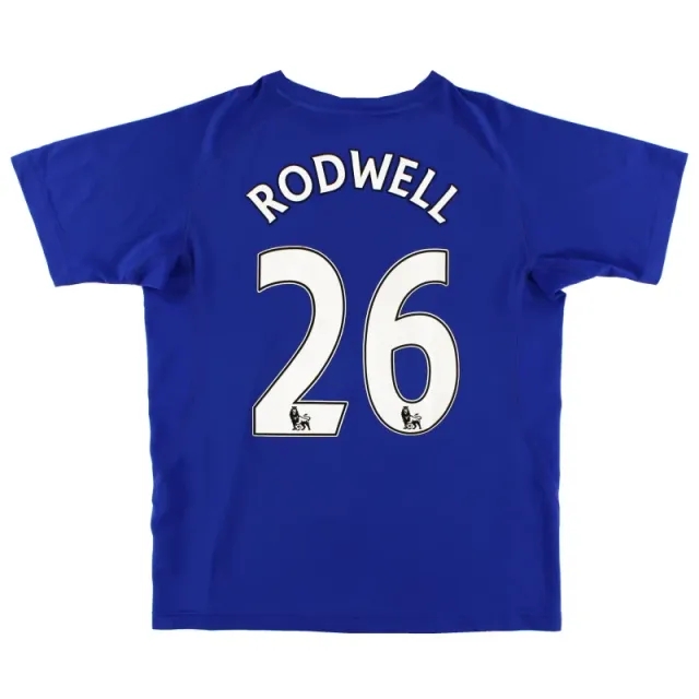 2010-11 Everton Le Coq Sportif Home Shirt Rodwell #26 L - Everton / Excellent / Large