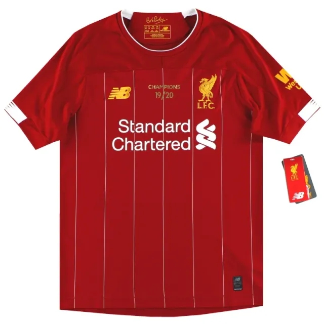 2019-20 Liverpool New Balance 'Champions' Home Shirt *w/tags* M.Boys - Liverpool / w/tags / Youth