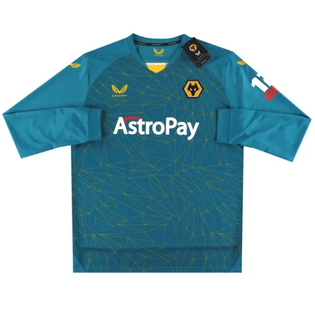 2022-23 Wolves Castore Away Shirt L/S *w/tags* S - Wolves / w/tags / Small